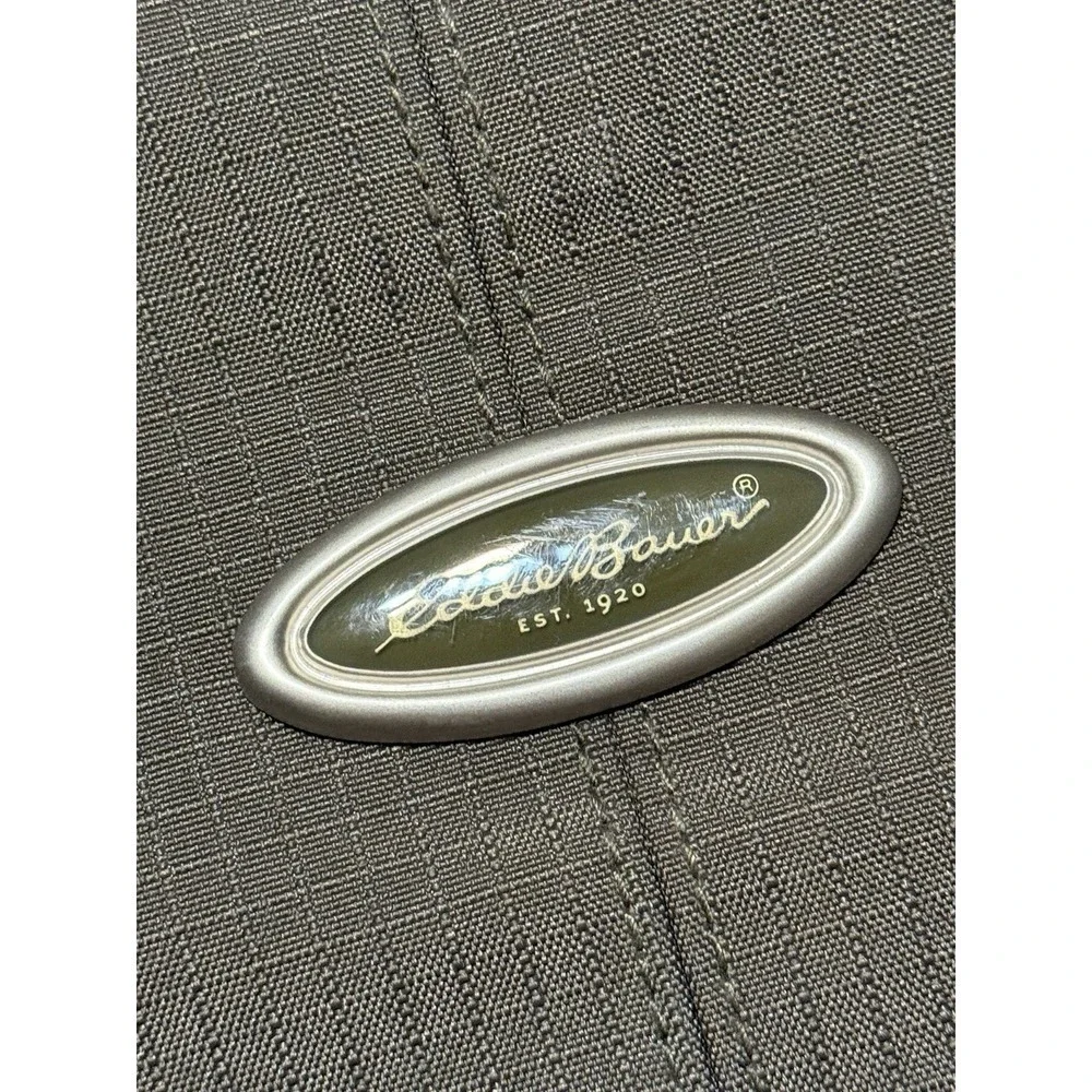 Genuine Eddie Bauer Green Zip Up Garment Suit Storage Luggage Bag